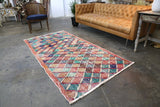 Vintage Isparta Rug 3.11ftx7.5ft