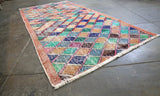 Vintage Isparta Rug 3.11ftx7.5ft