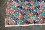Vintage Isparta Rug 3.11ftx7.5ft