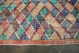 Vintage Isparta Rug 3.11ftx7.5ft