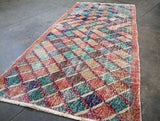 Vintage Isparta Rug 3.11ftx7.5ft