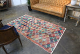 Vintage Isparta Rug 3.11ftx7.5ft