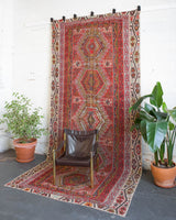 old rug, antique rug, earthy colors, faded colors, Turkish rug, vintage rug, flat weave, kilim rug, large area rug, square rug, Wild Shaman, Portland, Oregon, rug store, rug shop, local shop