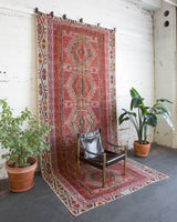 old rug, antique rug, earthy colors, faded colors, Turkish rug, vintage rug, flat weave, kilim rug, large area rug, square rug, Wild Shaman, Portland, Oregon, rug store, rug shop, local shop