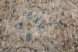Vintage Turkish rug in living room setting, old rug, antique rug, pastel colors, faded colors, Turkish rug, vintage rug, soft rug, Portland, Oregon, rug store, rug shop, local shop