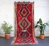 Turkish rug, vintage rug, flat weave, kilim rug, large area rug, square rug, Wild Shaman, Portland, Oregon, rug store, rug shop, local shop, bright colors, area rug, red rug, bold color