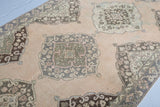 Vintage Konya Sille Turkish Runner Rug 4'5"x12'10"