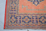 Old Konya Sille Turkish Runner Rug 4.5ftx11.5ft