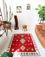 Area rug in a living room setting, pile rug, Turkish rug, custom rug, , new rug, modern rug, customizable rug, made to order rug, portland, rug shop, bright colors, wild shaman, soft rug, bold color, Portland, Oregon, rug store, rug shop, local shop, made in Turkey