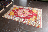 Old Turkish Milas Rug 4.8ftx6.5ft