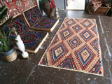 Old Fethiye Kilim 3.9ftx7.7ft