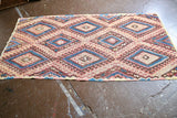 Old Fethiye Kilim 3.9ftx7.7ft