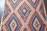 Old Fethiye Kilim 3.9ftx7.7ft