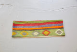 Lumbar Kilim Pillow 12in x 36in