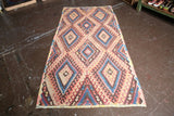 Old Fethiye Kilim 3.9ftx7.7ft