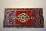 Vintage Mini Turkish Rug