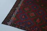 Vintage Aegean Cicim Kilim 6.9ftx8.8ft