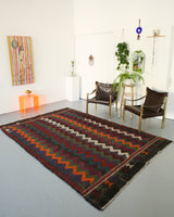 Vintage Aegean Cicim Kilim 6'x9'5"