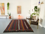 Vintage Aegean Cicim Kilim 6'x9'5"