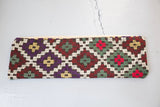 Lumbar Kilim Pillow 12in x 36in