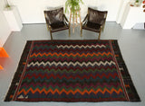 Vintage Aegean Cicim Kilim 6'x9'5"