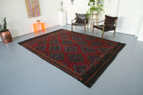 Vintage Aegean Cicim Kilim 7ftx10ft