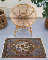 old rug, antique rug, earthy colors, faded colors, turkish rug, vintage rug, flat weave, mini rug, pile rug, Wild Shaman, Portland, Oregon, rug store, rug shop, local shop, kilim rug