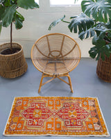 old rug, antique rug, earthy colors, faded colors, turkish rug, vintage rug, flat weave, mini rug, pile rug, Wild Shaman, Portland, Oregon, rug store, rug shop, local shop, kilim rug