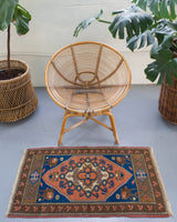 old rug, antique rug, earthy colors, faded colors, turkish rug, vintage rug, flat weave, mini rug, pile rug, Wild Shaman, Portland, Oregon, rug store, rug shop, local shop, kilim rug