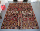 Semi-antique Sivas Kilim 10'8"x12'4"
