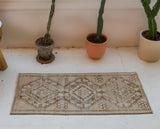 Vintage mini kilim rug in room decor setting, kilim, Turkish rug, vintage rug, portland, rug shop, bright colors, wild shaman, soft rug, bold color, Portland, Oregon, rug store, rug shop, local shop