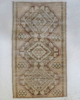 Vintage mini kilim rug in room decor setting, kilim, Turkish rug, vintage rug, portland, rug shop, bright colors, wild shaman, soft rug, bold color, Portland, Oregon, rug store, rug shop, local shop