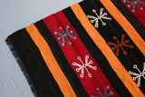 Vintage Mini Turkish Kilim Rug 2.6ftx4ft