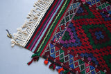 Vintage Mini Turkish Kilim Rug 2.10ftx4ft