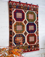 pile rug, Turkish rug, vintage rug, portland, rug shop, bright colors, wild shaman, soft rug, bold color, Portland, Oregon, rug store, rug shop, local shop
