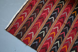 Vintage Mini Turkish Kilim Rug 3.6ftx6ft