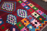 Vintage Milas Bencik Kilim 6.4x8.6ft
