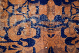 Vintage art deco rug in a living room setting, pile rug, Turkish rug, custom rug, modern rug, art deco rug,  portland, rug shop, bright colors, wild shaman, low pile rug, bold color, Portland, Oregon, rug store, rug shop, local shop, made in Turkey, vintage rug, retro rug