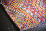 Vintage Denizli Cicim Kilim 5.9ftx8.11ft