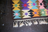 Vintage Milas Bencik Kilim 5.2ftx8.7ft