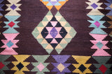 Vintage Milas Bencik Kilim 5.2ftx8.7ft