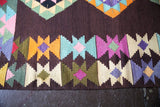 Vintage Milas Bencik Kilim 5.2ftx8.7ft