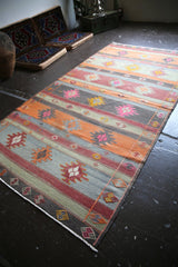 Vintage Sivas Kilim 5.4x10.1ft