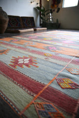 Vintage Sivas Kilim 5.4x10.1ft
