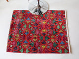 Vintage art deco rug in a living room setting, pile rug, Turkish rug, custom rug, modern rug, art deco rug,  portland, rug shop, bright colors, wild shaman, low pile rug, bold color, Portland, Oregon, rug store, rug shop, local shop, made in Turkey, vintage rug, retro rug