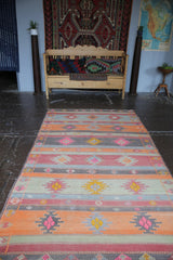 Vintage Sivas Kilim 5.4x10.1ft