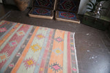 Vintage Sivas Kilim 5.4x10.1ft