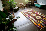 Vintage Milas Bencik Kilim 5.2ftx8.7ft