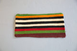 Lumbar Kilim Pillow 12inx24in