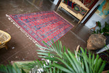 Vintage Balikesir Yuncu Kilim 5x8.9ft